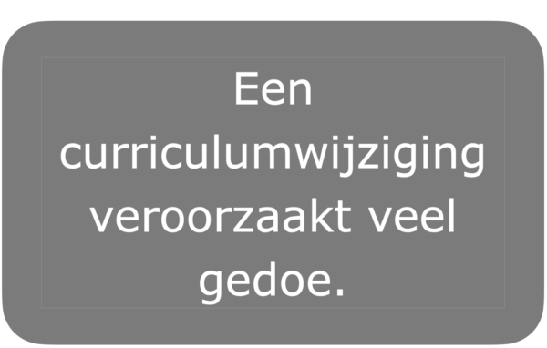 Curriculum: voorkant achterkant