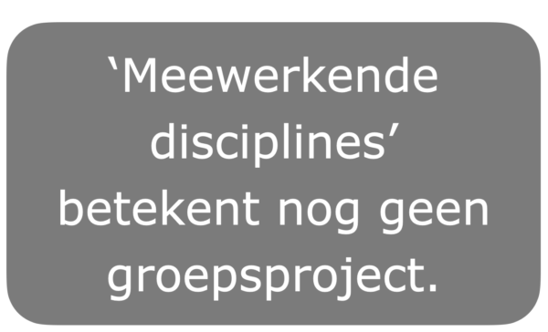 Projectonderwijs: alleen of samen?